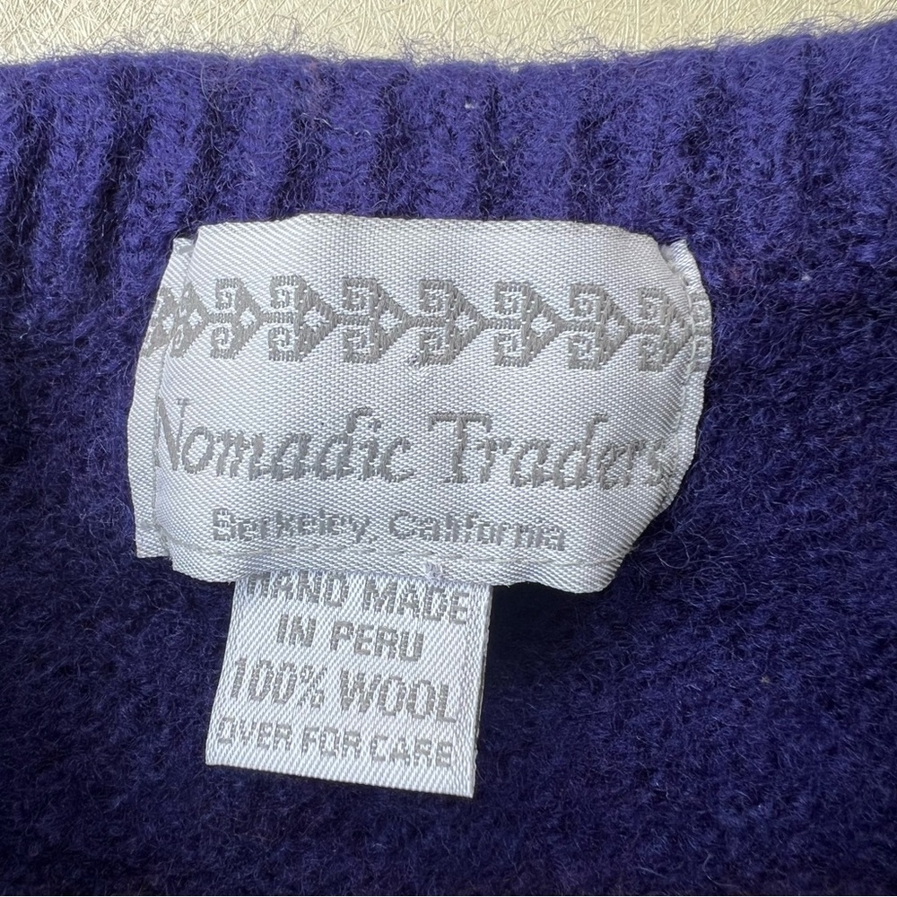 Nomadic Traders Multicolor Crew Neck Sweater Unis… - image 8